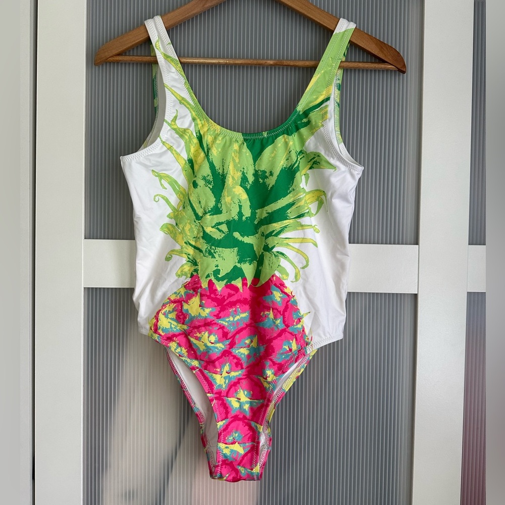 Chubbies Women’s Pineapple Print One Piece Swimsuit